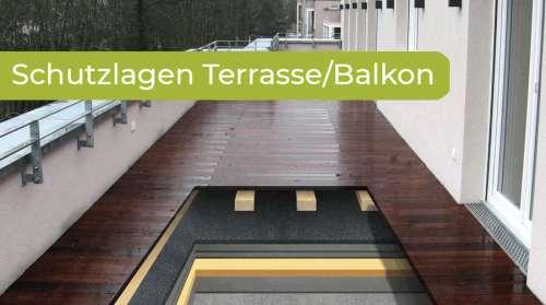 Schutzlagen Terrasse/Balkon